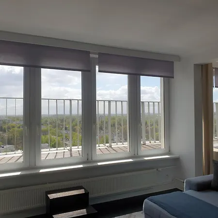 Penthouse Saska 14 Pietro Waszyngtona Apartamento Varsóvia